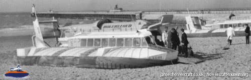 SRN6 with Hoverlloyd -   (submitted by The <a href='http://www.hovercraft-museum.org/' target='_blank'>Hovercraft Museum Trust</a>).